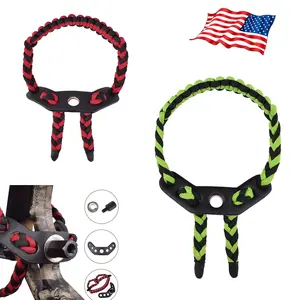 Compound Bow Wrist Sling Braided Strap for Archery & Outdoor Hunting