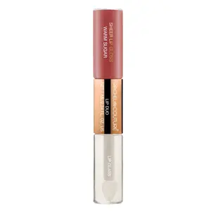 Lip Duo - 2-in-1 Sheer & Clear Lip Gloss - Warm Sugar
