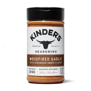 Kinder's Woodfired Garlic Rub with Smoked Flavor 9.5 oz.