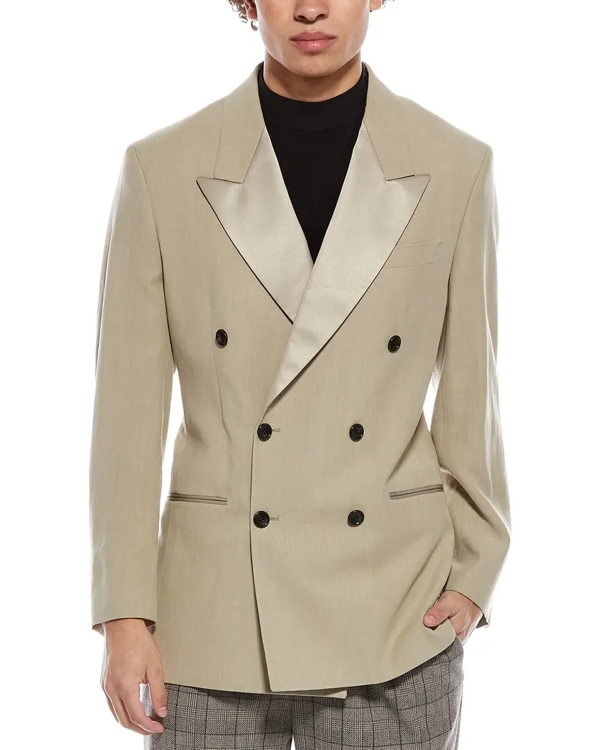 Todd Snyder Relaxed Linen Tuxedo Jacket