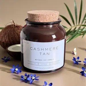 Beachy Cashmere Tan Candle