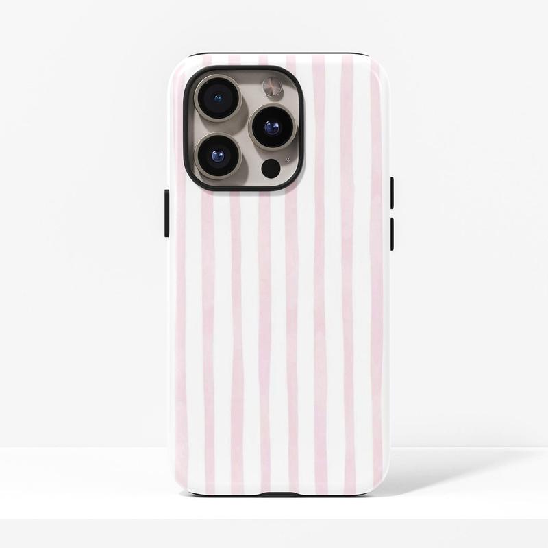 Striped phone case, Retro simple vertical Line case Minimal Line Cover ...