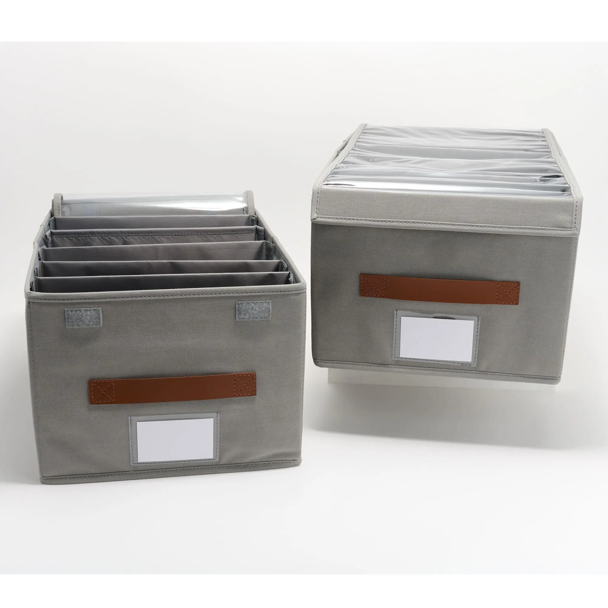 Cella Set of 2 Closet Organizersw/ 5 Removable Dividers