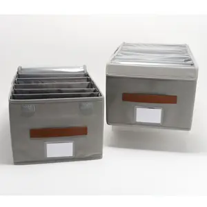 Cella Set of 2 Closet Organizersw/ 5 Removable Dividers Cella Set of 2 Closet Organizersw/ 5 Removable Dividers