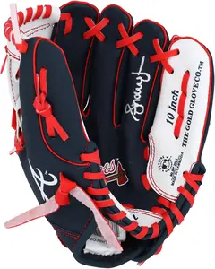 Andruw Jones Atlanta Braves Autographed Rawlings 10" Collectible Team Logo Glove - Fanatics Authentic Certified