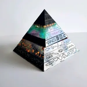 Pyramid Trinket Box - Home Organizer Storage Box Shelf Gift