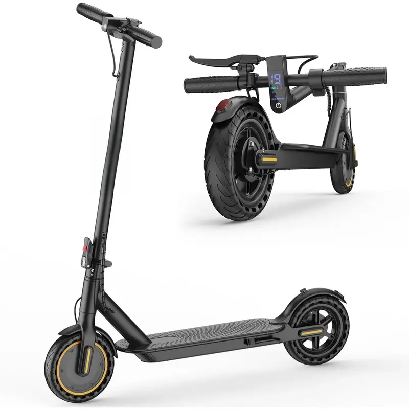 3‑Second Folding Adult Electric Scooter, 350W Power Motor, 36V 5.2Ah Lithium Battery, Dual Electronic‑Drum Brake, LED Light, IP65 Waterproof, 120KG Max Load E‑Scooter for Urban Commute