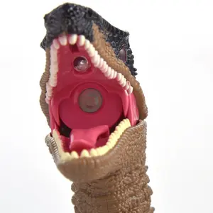 AZ Trading  RC Dino Velociraptor Walking Dinosaur Toy with Light & Sounds, Yellow