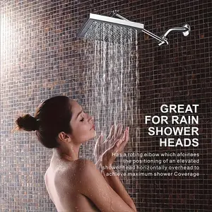 Shower Head Extension Arm, Flexible Adjustment Shower Head Extension Arm, Multi-angle Adjustment Bathroom Accessories, Adjustable Shower Head