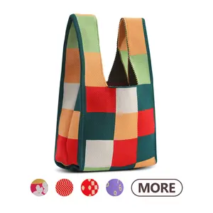 Mini Knit Tote Bag