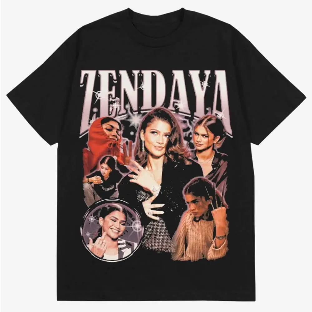 Zendaya Inspired Unisex Graphic Tee – Trendy Celebrity Style Shirt – HGB18708