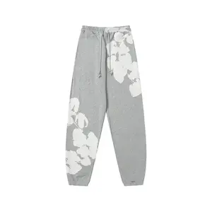 Denim Tears Wreath Puff Print Sweatpants High Street Style Joggers