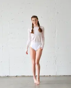 Women's Swim Bottoms - White