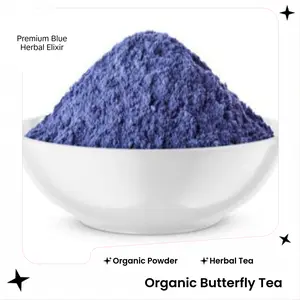 Butterfly Pea Flower Powder Premium Herbal Tea Clitoria ternatea Organic