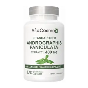 VitaCosmoX Andrographis Paniculata 400 mg per capsule - 120 Capsules