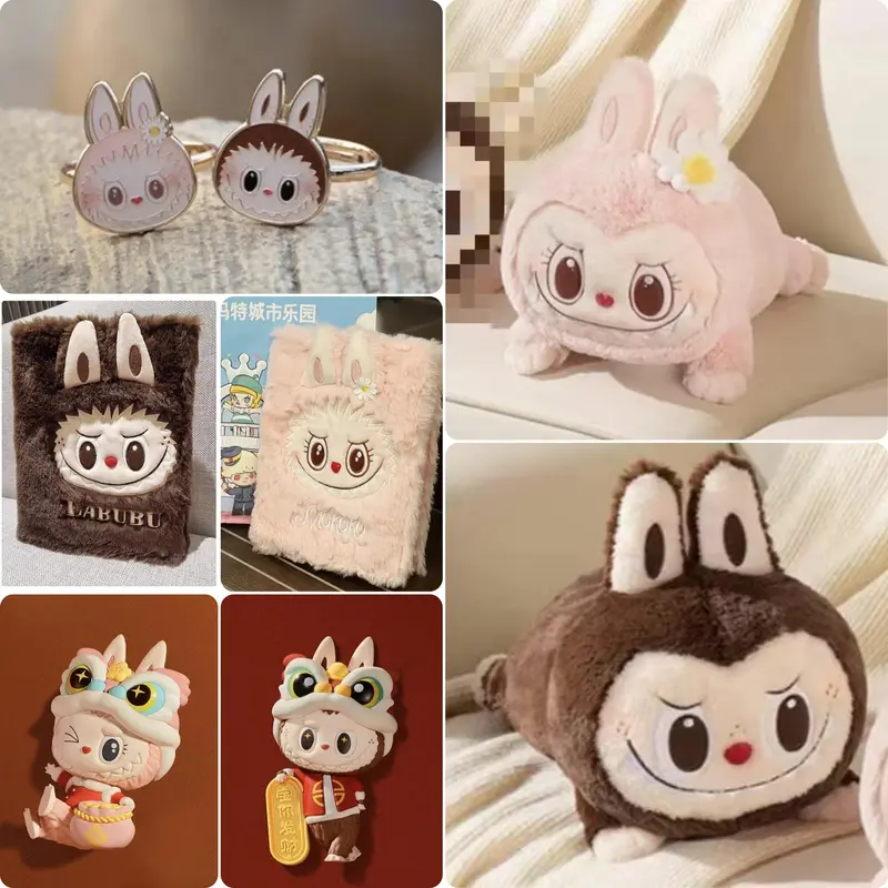 (Cat100241)POPLand  Classical series plush  toys rings or booklets or FM