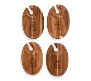 Toscana America250 Wine Appetizer Plate Set Of4