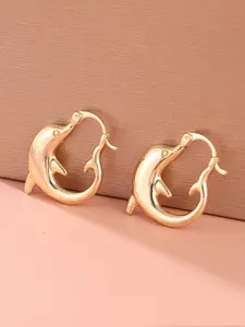 1 Pair of Fashionable and Classic Dolphin Girl Earrings, Trendy Jewelry, Suitable for Wearing in Various Occasions, Is A Perfect Surprise Gift for Women