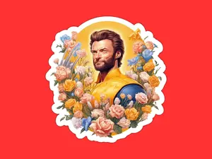 Hugh Jackman Sticker