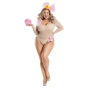 Plus Size Sexy Bubble Bath Babe Costume for Women