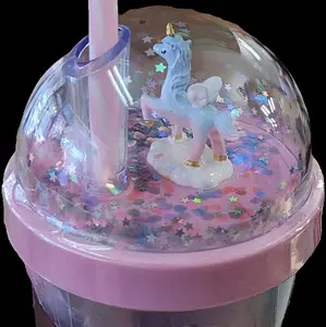 Unicorn Cup of Fun Tumbler 12.8oz Water Bottles Portable Washable Reusable Drinkware