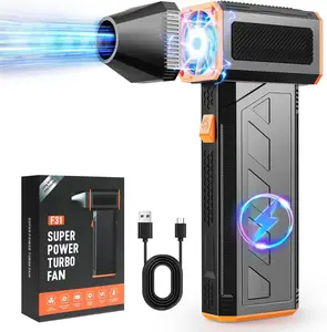Air Duster 130000RPM Air Blower 3 Gear Hand Held Blower Compressed Air Duster Mini Dust Blower for Computer Keyboard