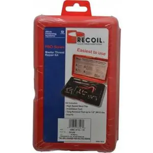 Recoil 4-Piece Thread Repair Kit - Free-Running, Screw-Locking (Part #33126)