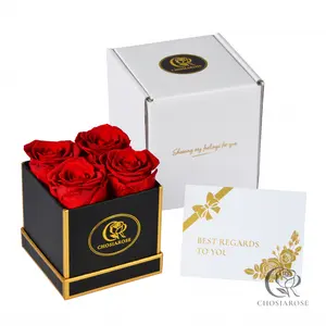 Boxed Eternal Rose, Truly Preservable for Up to 3 Years, Long-lasting Rose, Handmade, Suitable for Valentine's Day, Christmas, Weddings, Birthdays, Mother's Day, or Any Occasion (Red) Decor Decorative girls room decor christmas gift ideas