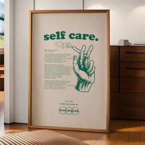 Mac Miller Limited Edition Poster Hip Hop Rapper Wall Art Decor Gift Idea Unframed Living Room Dormitory Bathroom Kitchen Vintage Bedroom Art Print