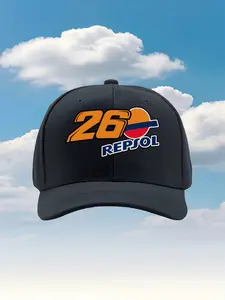 26 REPSOL 2026 new model Classic Baseball Cap-Adjustable, Suitable for Both Men and Women, Available in Multiple Colors, Comfortable Breathable Hat Suitable for Men and Women for Daily Casual Wea