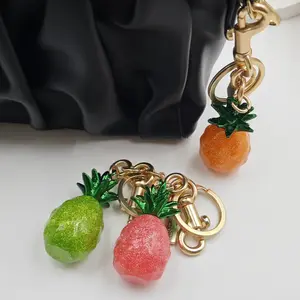 Fruit Bag Charm Key Chain Accessory Purse Charm Gifts for Women
