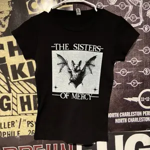 Sisters of mercy b&w babydoll tee