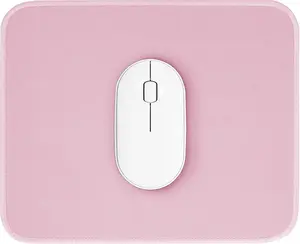 Pink Mouse Pad, Nice and Cute Mouse Pad, Splash-Proof Textured 10.2 x 8.2Inch, Stitched Edge Non-Slip Waterproof Rubber