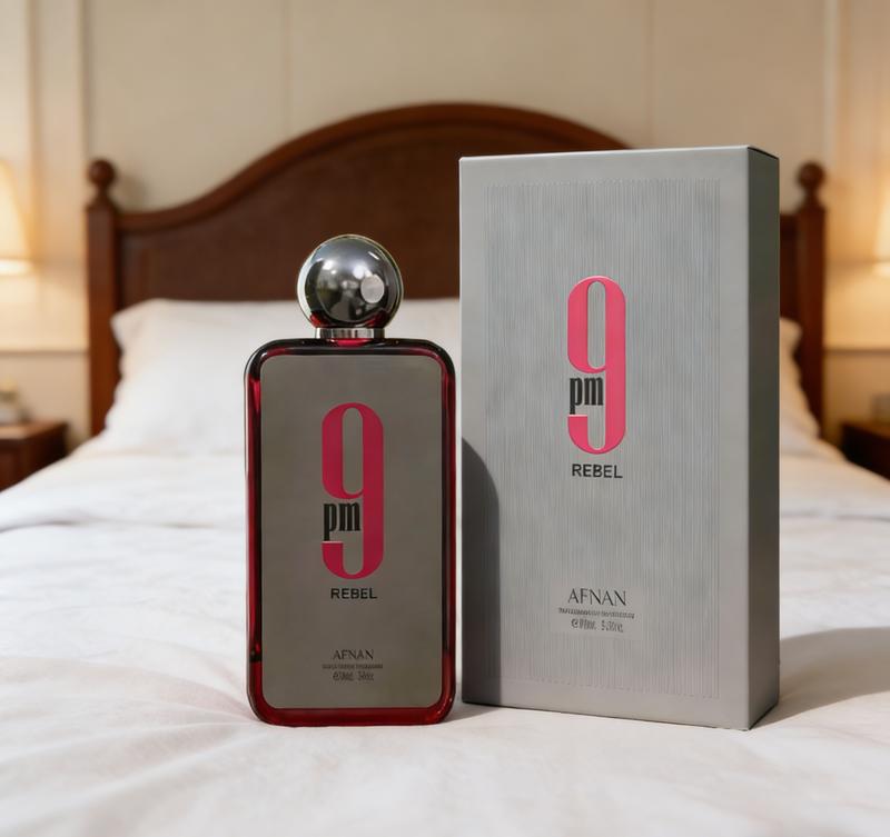 9 PM Rebel Unisex Eau De Parfum 100ml (3.4 Fl Oz) | Fruity Woody Amber Long Lasting Fragrance