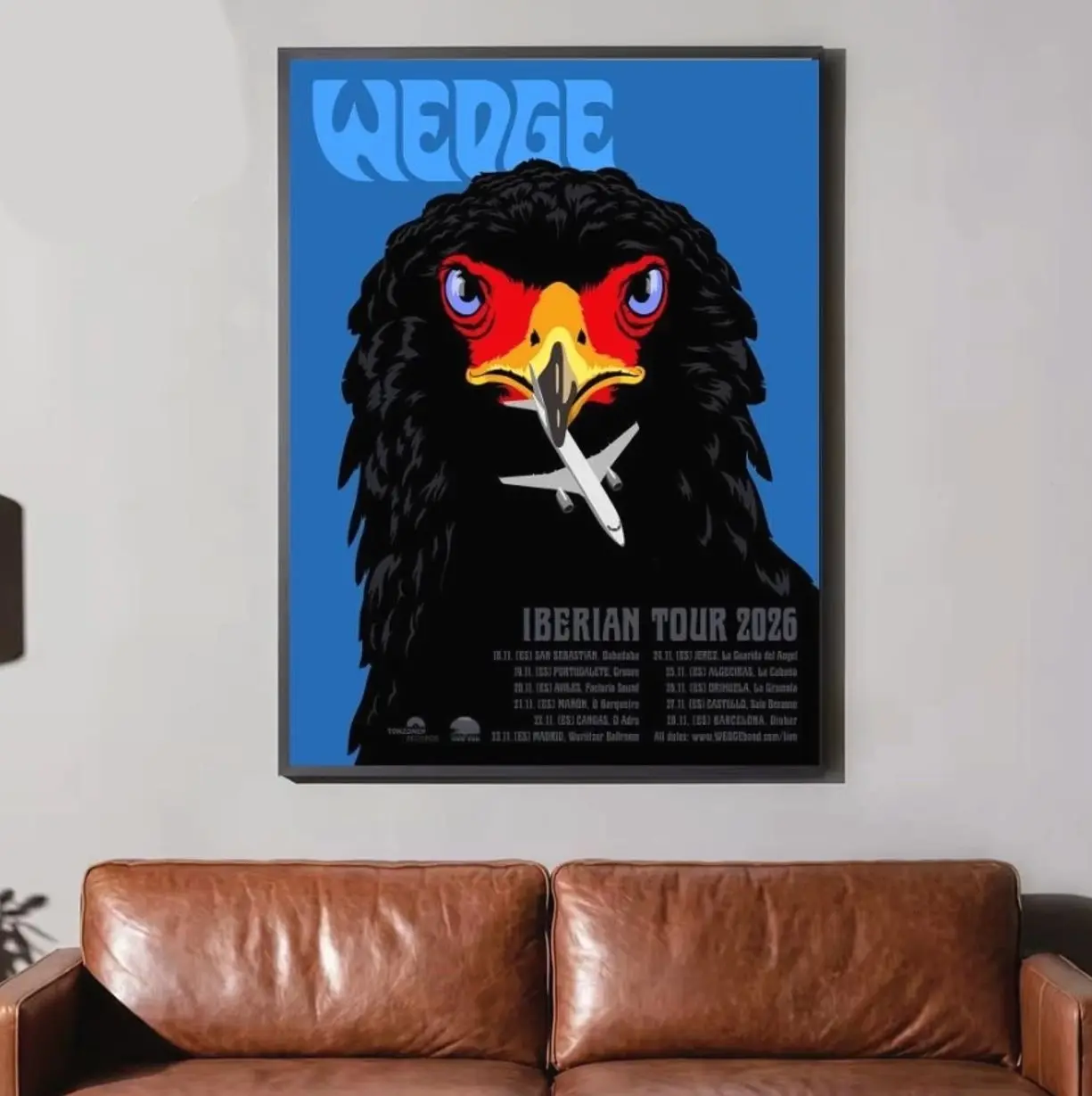 Wedge 2026 Iberian Tour Schedule Dates Poster