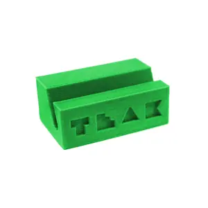 Fingerboard Display Stand - Rectangle Edition - Tropical Lime Colorway