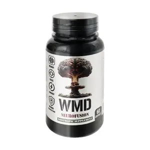 WMD NeuroFusion Nootropic Supplement | Boosts Focus, Memory & Energy | 60 Capsules