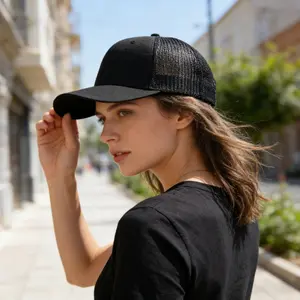 Unisex All-Season Breathable Mesh Solid Color Blank Baseball Cap – Sun Protection