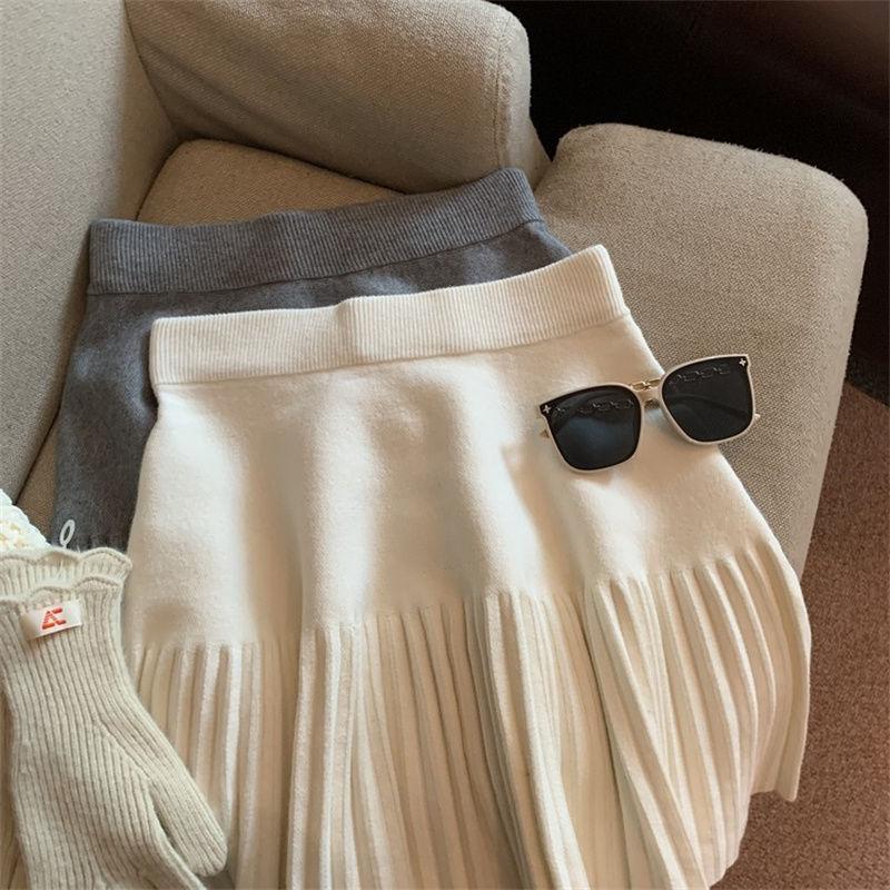 Pleated Mini Skirt