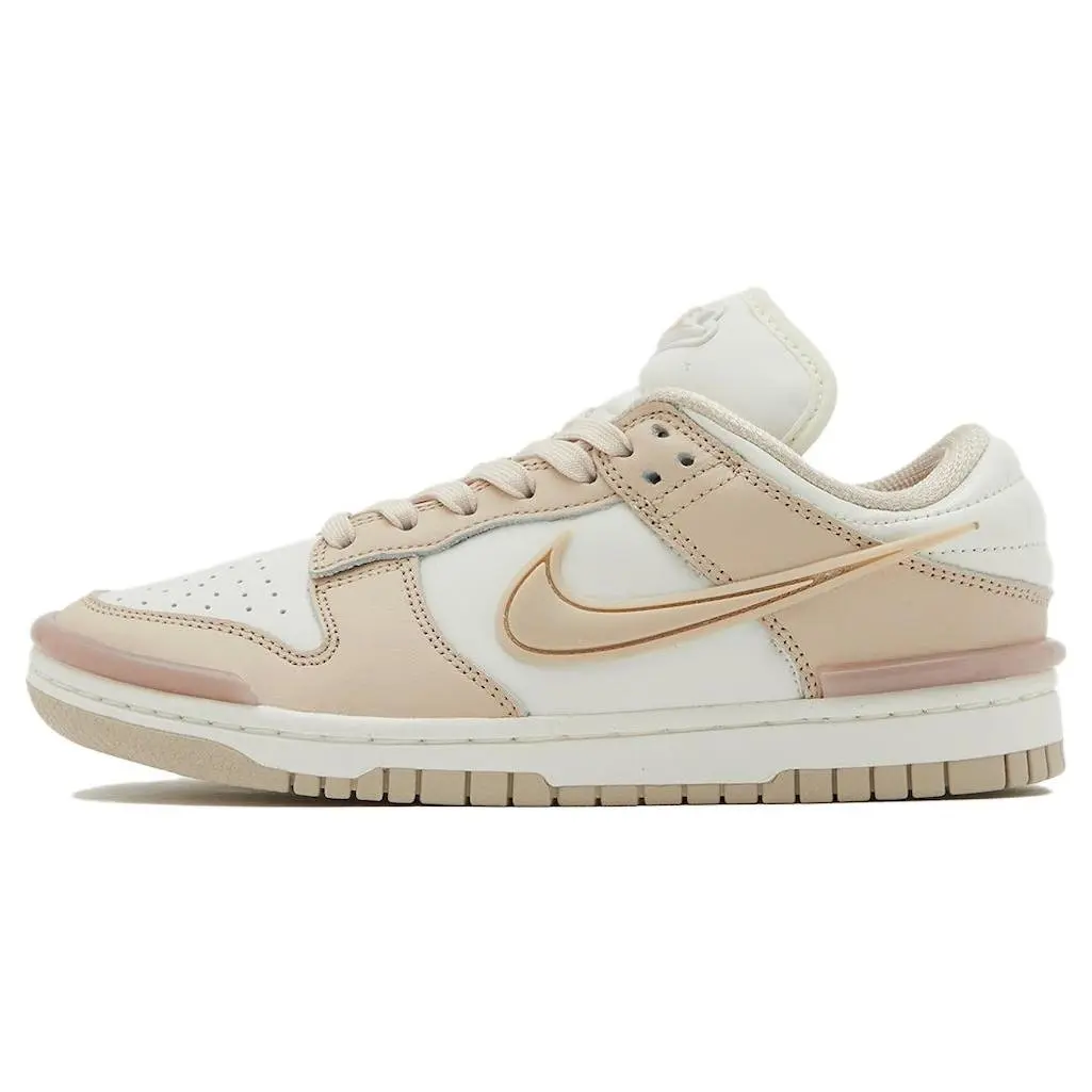 Nike Dunk Low Twist Sanddrift' Trendy Comfort Skate Shoes Women's DZ2794-102
