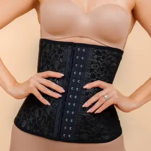 Cinturilla Lace Moldeadora Black Waist Cincher Shapewear