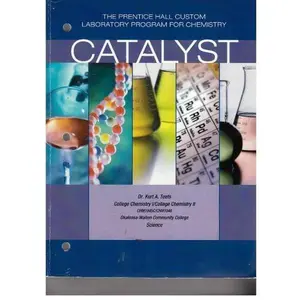 USED-Catalyst the prentice hall custom laboratory program for chemistry by Pearson Prentice Hall (Unknown)