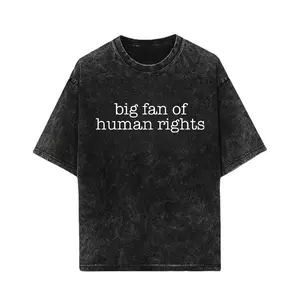 “Big Fan Of Human Rights Tee | Social Justice Graphic Shirt | Bold Statement Apparel”
