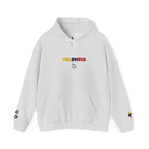 Hoodie Colombia Unisex con Bandera – Buso con Capucha Premium
