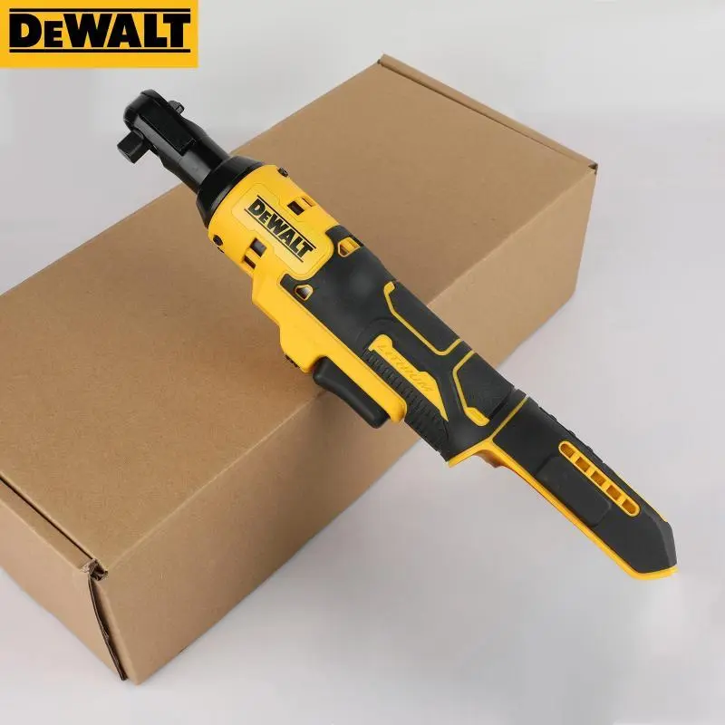 DEWALT DCF512 12V Variable Speed Cordless Right Angle Ratchet Wrench - Brushless Motor, LED Light, 12-Line 3-Sides Green Laser, 12V Power, 360-Degree Vertical Self-Levelling, Enhanced Visibility, Hand Tools Accessory