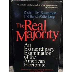 USED Book - The Real Majority: The Classic Examination American Electorate by Richard M. Scammon (Unknown) - english