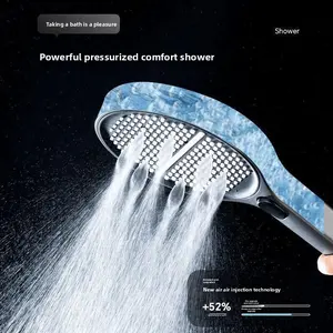 Removable Shower Head, Handheld Shower Head Replacement| Camper Shower Head With 4 Spray Modes And Switch| RV Shower Head Replacement With Shut-Off Function| RV Outdoor Shower Head, Filtered Shower Head with Handheld