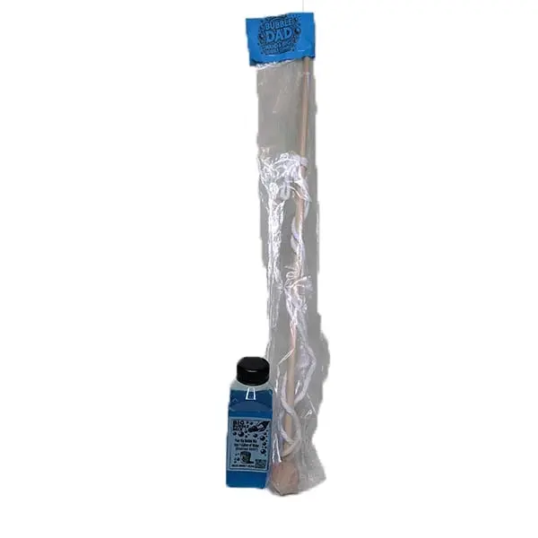 Bubble Dad: Ultimate Bubble Wand & Big Bubble Mix Combo