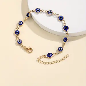 Multicolored Eye Element Adjustable Bracelet - Fashionable, Individualized, Flexible Design Fits Various Wrist Sizes, Adds Unique Style for Daily Wear & Key Occasions