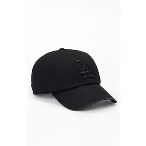47 Brand Women's Black LA Dodgers Clean Dad Hat
